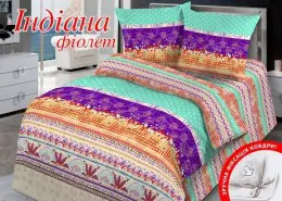 Постельное белье HomeLine Индиана фиолет