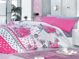 Постельное белье Bezer Zambak  7637-01