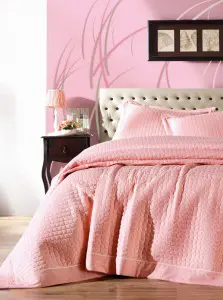 Покрывало Cotton Box Diamond Pudra