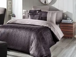Постельное белье First Choice V.I.P Moon Light London Kahve