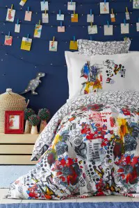 Постельное белье Karaca Home Beris Kirmizi