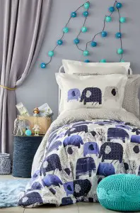 Постельное белье Karaca Home Ruben Mavi