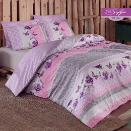 Постельное белье Cotton Box Majoli Sofya V2 Lilac
