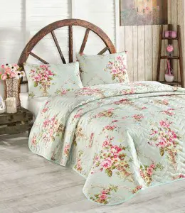 Покрывало Eponj Home Alanur Mint