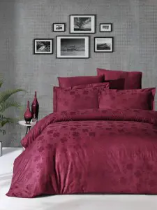 Постельное белье First Choice Clover Bordo