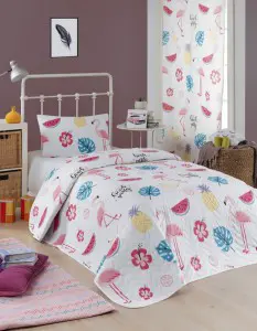 Покрывало Eponj Home Kokteyl Beyaz