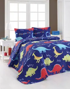 Покрывало Eponj Home Dinozorus Mavi