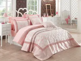 Покрывало Cotton Box Delux Belleza Pudra