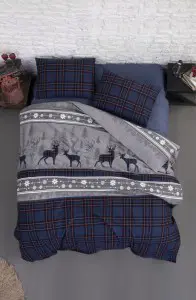 Постельное белье First Choice Happyness navi blue