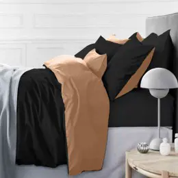 Постельное белье MirSon 0165+0055 Dark Coffee