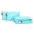 Набор MirSon 1685 Eco Light Blue (одеяло + две подушки), фото 3