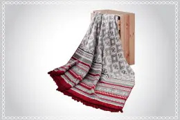 Плед Cotton Box Diva Blanco