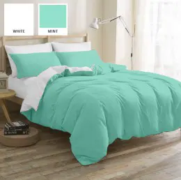 Постельное белье MirSon White-mint (11-2107+11-2208)