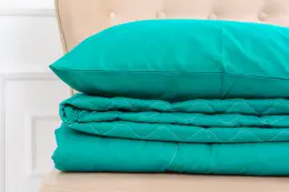 Набор MirSon №2713 Silk Kapok 17-4735 Caterina (одеяло + 2 наволочки)