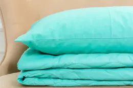 Набор MirSon №2716 Silk Kapok 11-2208 Mint (одеяло + 2 наволочки)