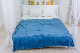 Плед MirSon 1002 Damask Blue