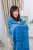 Плед MirSon 1002 Damask Blue, фото 6