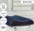 Подушка ортопедическая MirSon №6027 Noble stripe Blue sea AERO, фото 1