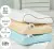 Подушка ортопедическая MirSon №6027 Noble stripe Blue sea AERO, фото
