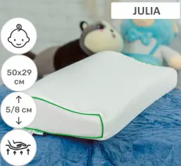 Подушка ортопедическая MirSon №6121 Green nature Julia KIDDY