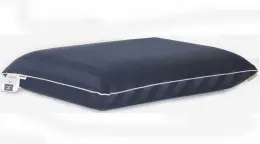 Подушка ортопедическая MirSon №7004 Elite Noble stripe Blue sea Women
