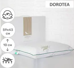 Подушка ортопедическая MirSon №7015 Green nature Dorotea Women