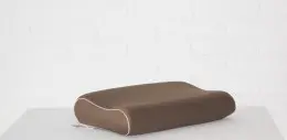 Подушка ортопедическая MirSon №7055 Elite Delicate Satin Cacao