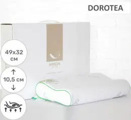 Подушка ортопедическая MirSon №7057 Green nature Dorotea