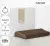 Подушка ортопедическая MirSon №7076 Elite Delicate Satin Cacao KIDDY Boy, фото