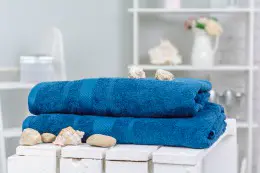 Набор полотенец MirSon 5015 SoftNes Blueberry 50x90 см + 70x140 см - 2 шт