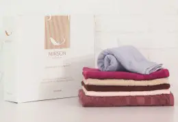 Набор полотенец MirSon 5090 Elite SoftNes Delicacy 70x140 см - 6 шт