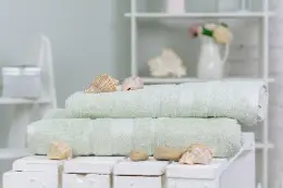 Набор полотенец MirSon 5078 Elite SoftNes Menthol 50x90 см + 70x140 см - 2 шт