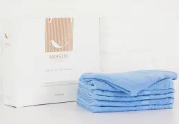 Набор полотенец MirSon 5072 Elite SoftNes Cornflower 50x90 см - 6 шт