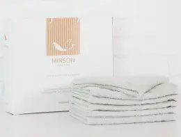 Набор полотенец MirSon 5078 Elite SoftNes Menthol 50x90 см - 6 шт