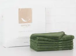 Набор полотенец MirSon 5079 Elite SoftNes Military 50x90 см - 6 шт