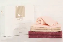 Набор полотенец MirSon 5091 Elite SoftNes Wonder 50x90 см - 6 шт