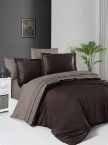 Постельное белье First Choice Dark brown Mink