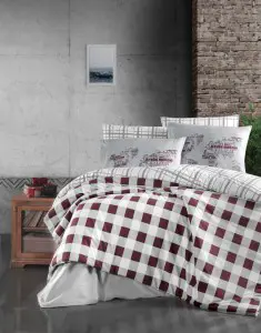 Постельное белье First Choice Edmon Dark red