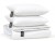 Набор антиаллергенный MirSon Eco Silk №1801 Eco Light White (одеяло + 2 подушки), фото 3
