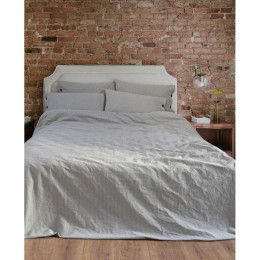 Постельное белье Lotus Home Washed cotton Pinstripe antracite