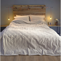 Постельное белье Lotus Home Washed cotton Daften kahve-bej