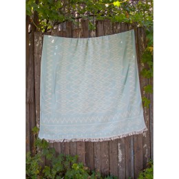 Покрывало Barine Kilim Throw Mint ментоловый 130х170 см