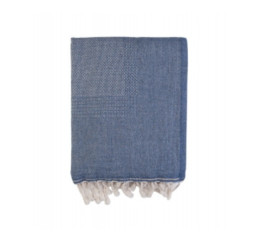 Плед-накидка Barine Tan Throw denim синий 125х180 см