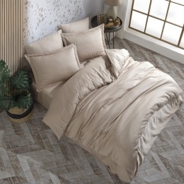 Постельное белье Hobby Exclusive Diamond Cizgili бежевый