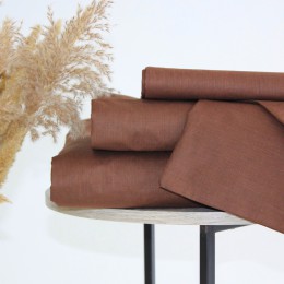 Постельное белье Mirson Ranforce Elite 19-1217 Chocolate perla