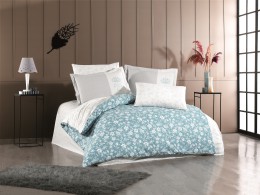 Постельное белье Hobby Poplin Carmen бирюзовый