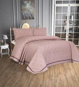 Покрывало Cotton Box Tropik home Zigzag Lila 1229-4