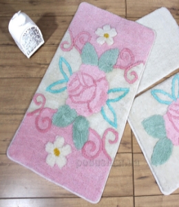 Коврик в ванную Chilai Home Garden pink