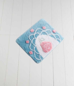 Коврик для ванной Chilai Home Dantel Blue 50х60