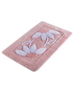 Коврик для ванной Chilai Home Daisy Pembe